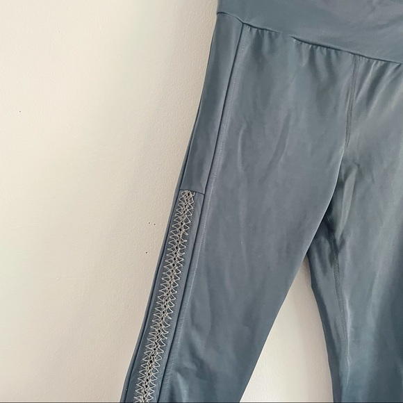 MAAJI Teal Embroidered Leggings - Picture 2 of 7